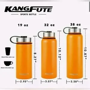 Kangfute Dining New Kangfute Vacuum Sports Bottle 32oz Double